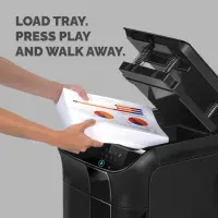 Fellowes AutoMax 350C paberihunt Risti lõiked 60 dB 23 cm Must – pilt 12