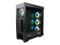 GENESIS Irid 505 ARGB Midi Tower Must, Läbipaistev – pilt 16