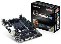 Mainboard|GIGABYTE|AMD A68H|SFM2+|MicroATX|1xPCI-Express 1x|1xPCI-Express 16x|1xPCI|Memory DDR3|Memory slots 2|1x15pin D-sub|1xAudio-In|1xAudio-Out|1xMicrophone|4xUSB 2.0|2xUSB 3.0|2xPS/2|1xRJ45|GA-F2A68HM-S1V1.1
