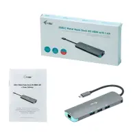I-TEC USB C MetalNanoDock 4K HDMI+PD100W