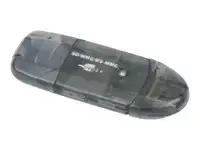 Gembird Mini kaardilugeja must 1 tk