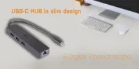I-TEC USB C Slim HUB 3 Port Giga Lan – pilt 6