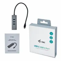 I-TEC USB-C Metal HUB 3 Port Giga Lan