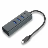 I-TEC USB-C Metal HUB 3 Port Giga Lan