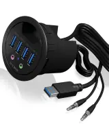 ICYBOX IB-HUB1403A IcyBox Desk Hub 4x US