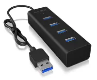 ICYBOX IB-HUB1409-U3 IcyBox 4x Port USB – pilt 2