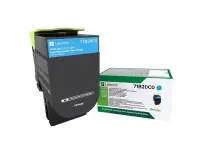LEXMARK Return Prgm Cyan Toner 3K