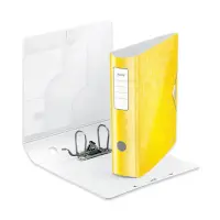 Registraator LEITZ Active WOW 180°, A4, 80mm, kollane