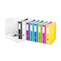 Registraator LEITZ Active WOW 180°, A4, 80mm, kollane – pilt 3