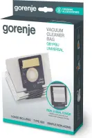 Gorenje | Vacuum cleaner paper bags, 5pcs | GB1PBU – pilt 10