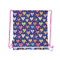 Jalanõudekott SMART SB-01 Hearts, 40 x 35.5 cm