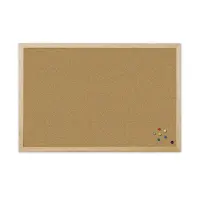 Korktahvel BI-OFFICE BUDGET 60x45 cm, puitraam