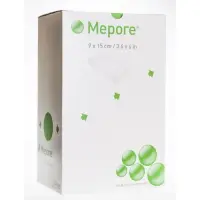 Haavaplaastrid Mepore 9x15cm, 50 tk
