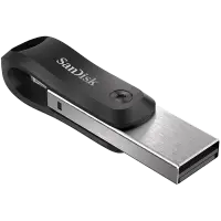 SANDISK iXpand Flash Drive Go 256GB - USB3.0 + Lightning - for iPhone and iPad