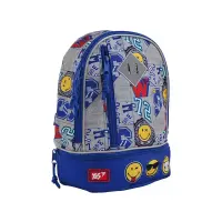 Seljakott YES K-21 Smiley World, 27 x 21,5 x 11,5 cm, sinine