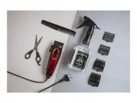 Adler | Hair clipper | AD 2825 | Corded | Red – pilt 4