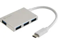 Sandberg 136-20 jaotur USB 3.2 Gen 1 (3.1 Gen 1) Type-C Valge