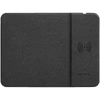 CANYON MP-W4 Mouse Mat with wireless charger, Input 5V/2A, Output 5W, 324*244*6mm, Micro USB cable length 1m, Black, 220g