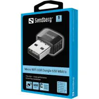 SANDBERG Micro Wifi Dongle 650 Mbit/s