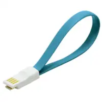 CU0085 USB Cable, magnetic, AM to Micro BM, blue Logilink