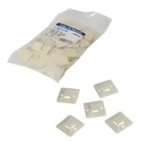 Cable Tie Mounts 20x20 mm | KAB0042 | Self-adhesive, for cable ties – pilt 4