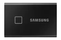 Samsung Portable SSD T7 2000 GB, USB 3.2, Black, with fingerprint and password security