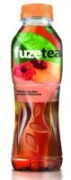 Jäätee FUZE TEA, virsik ja hibiskus, 0,5 l (kogus 12 tükki)