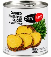 Ananassi viilud BIG SUN, 820 g / 490 g