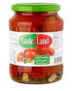 Tomatid TASTE LAND punased marineeritud 660 g / 360 g – pilt 2