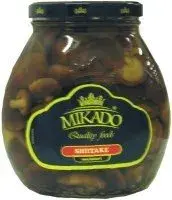Seente segu MIKADO shiitake marineeritud, 580 ml / 530 g / 310 g