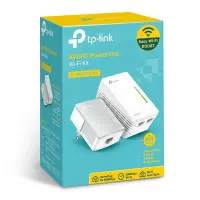 TP-LINK Powerline Wi-Fi Kit TL-WPA4221 KIT 10/100 Mbit/s, Ethernet LAN (RJ-45) ports 2, 802.11n, 2.4GHz, Wi-Fi data rate (max) 600 Mbit/s