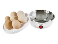 Adler | Egg Boiler | AD 4459 | White | 450 W | Eggs capacity 7