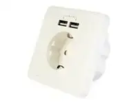 GEMBIRD EG-ACU2A2-01 Energenie AC wall s