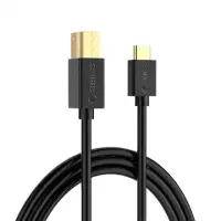 Orico Type-C to USB-B Data Cable U3-FBC01-05-BK-BP 0.5 m, USB Type C Male, USB Type B Male