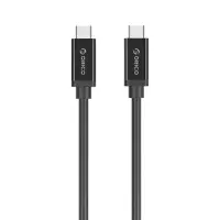 Orico USB3.1 Gen2 Type-C Charging Cable XC-G2-10-BK-BP	 1 m, USB Type C, USB Type C