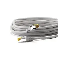 Goobay CAT 6A patch cable, S/FTP (PiMF) 91666 25 m, Grey