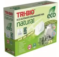 Nõudepesumasina tabletid TRI-BIO, 25 tk