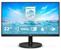 Philips | 221V8A | 21.5 " | VA | FHD | 75 Hz | 4 ms | 1920 x 1080 | 200 cd/m² | HDMI ports quantity 1 x HDMI | Black – pilt 4