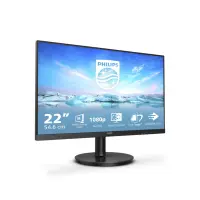 Philips | 221V8A | 21.5 " | VA | FHD | 75 Hz | 4 ms | 1920 x 1080 | 200 cd/m² | HDMI ports quantity 1 x HDMI | Black – pilt 5