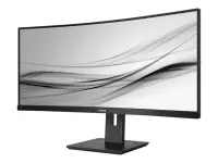 Philips | Curved UltraWide | 345B1C | 34  " | VA | WQHD | 21:9 | 100 Hz | 5 ms | 3440 x 1440 | 300   cd/m² | HDMI ports quantity 1 | Black | Warranty 24 month(s) – pilt 16
