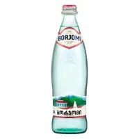 Mineraalvesi BORJOMI 0.5L, klaas