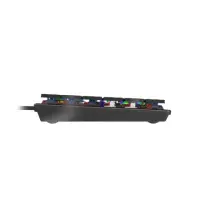 GENESIS THOR 420 Gaming Keyboard, US Layout, Wired, Silver | Genesis | THOR 420 | Silver | Gaming keyboard | Wired | RGB LED light | US | 1.65 m