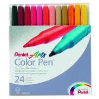 Viltpliiatsid Pentel 24 värvi
