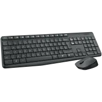 LOGITECH MK235 Wireless Combo - GREY - RUS – pilt 2