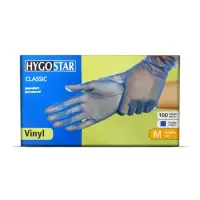 Vinüülkindad Classic, suurus M,sinine, 100tk
