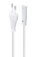 CABLE POWER EU 1.8M/WHITE PC-184/2-W GEMBIRD – pilt 4