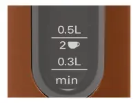 Bosch | Kettle | TWK4P439 | Electric | 2400 W | 1.7 L | Stainless steel | 360° rotational base | Copper – pilt 20