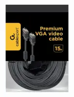 CABLE VGA 15M PREMIUM/CC-PPVGA-15M-B GEMBIRD