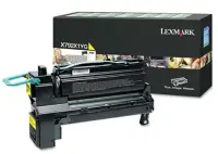Lexmark X792 cartridge yellow