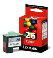 Lexmark ink cartridge No. 26, tricolor